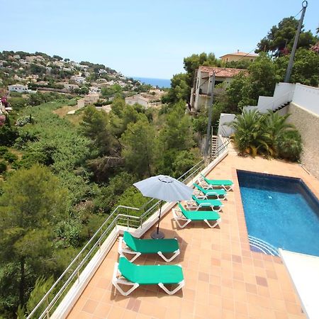 Elena Baladrar - sea view villa with private pool in Benissa Esterno foto