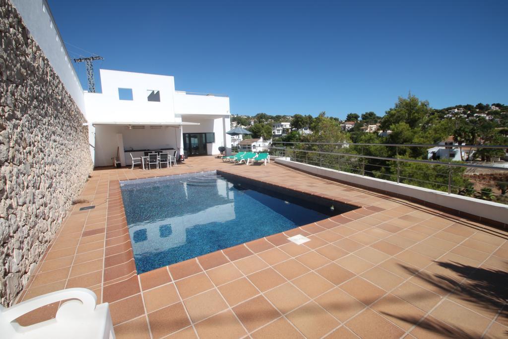 Elena Baladrar - sea view villa with private pool in Benissa Esterno foto