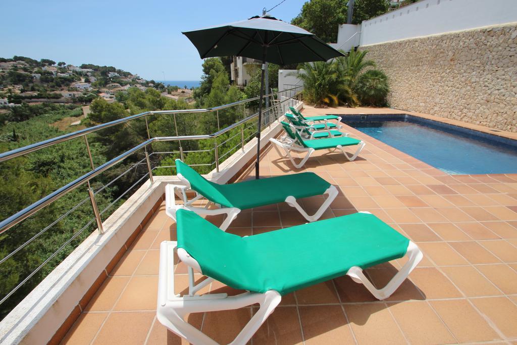 Elena Baladrar - sea view villa with private pool in Benissa Esterno foto