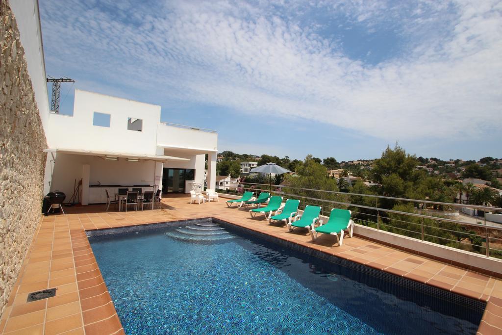 Elena Baladrar - sea view villa with private pool in Benissa Esterno foto